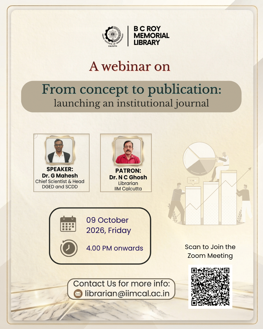 Institutional Journal Webinar Poster